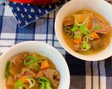 牛すじ肉とろとろ味噌煮作り方13写真