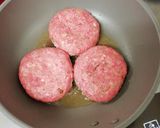 簡単！焦げ知らずのジュ〜シ〜ハンバーグ♫作り方7写真