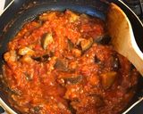 大人好み？ナスのトマトソースパスタ作り方5写真