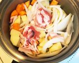 初心者　2人分　カレー（カレールウ2個）作り方3写真