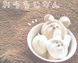 くまとうさぎのメレンゲクッキー作り方6写真