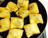 春巻き風油揚げ包み焼き作り方6写真
