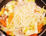 簡単♡野菜たっぷり基本の焼うどん作り方4写真