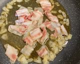 ゴマ油香る♪キャベツと豚バラ肉の油パスタ作り方2写真