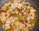 ゴマ油香る♪キャベツと豚バラ肉の油パスタ作り方4写真