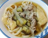 本つゆとなすで作る簡単うどん作り方6写真