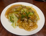 かつおだしのあんかけ焼きそば作り方4写真