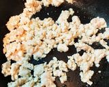 豆腐の白菜と鶏ひき肉あんかけ作り方2写真