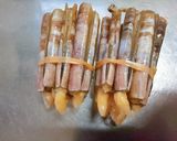 マテ貝と椎茸のバター炒め作り方4写真