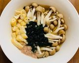 レンチンで！ツナ缶×油揚げの簡単スープ作り方5写真