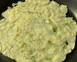 台湾朝食(ダンビン)台湾風クレープ作り方3写真