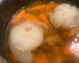 まるごと新玉ねぎのトロトロコンソメ煮！作り方4写真