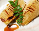 焼きタケノコの甘辛醤油焼き作り方6写真