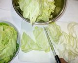 鶏肉サラダキャベツの副菜♪簡単時短作り方7写真