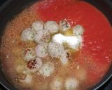 #例のパスタ（ミートボールパスタ）作り方5写真