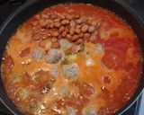 #例のパスタ（ミートボールパスタ）作り方6写真
