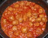 #例のパスタ（ミートボールパスタ）作り方8写真