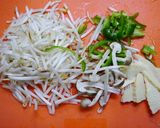 ほったらかし！たけのこ肉野菜味噌炒め作り方1写真
