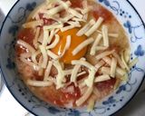トマトチーズ粥作り方4写真