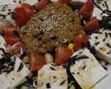 ■節約レシピ納豆と豆腐で親子サラダ■作り方8写真