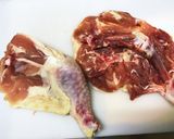 骨付き 鶏もも肉 下処理＆唐揚げ作り方1写真