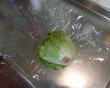 レタスのラッピングの取り方作り方4写真