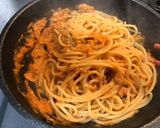 ツナだけにんにくトマト風パスタ◎作り方5写真