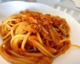 ツナだけにんにくトマト風パスタ◎作り方6写真