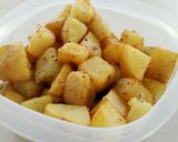 揚げじゃが・シンプルに塩味で作り方4写真