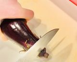 私の☆なすの切り方♪保存など作り方1写真
