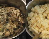 茄子と舞茸と南関あげのさっと煮作り方3写真