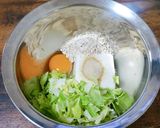 豆腐とオートミールのお好み焼き作り方1写真