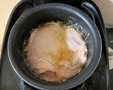 炊飯器に入れて時短！炒めない鶏炒飯作り方5写真