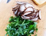 三つ葉香る糸こん干し椎茸袋煮作り方1写真