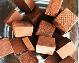 100円チョコ混ぜるだけ焼きチョコケーキ作り方3写真