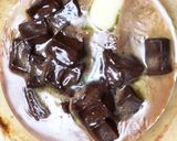 100円チョコ混ぜるだけ焼きチョコケーキ作り方4写真