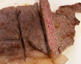 安い肉でも柔らかく！和風おろしステーキ丼作り方6写真