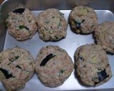 なすが入った豆腐ハンバーグ丼作り方3写真