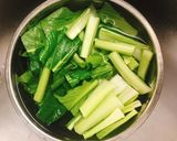 手羽元と江戸菜のトマト煮込み作り方1写真
