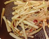 うどの皮のきんぴら 春ですね作り方3写真