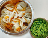 おつまみに！ちくわと枝豆のたらこマヨ炒め作り方1写真