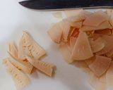 中華風たけのこの炊き込みごはん作り方1写真