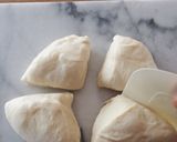 かわいい♪♪♡白いクリームパン♡作り方10写真