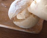 かわいい♪♪♡白いクリームパン♡作り方24写真