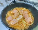 ＊胸肉のピリ辛親子丼＊作り方4写真