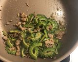 (超簡単)ゴーヤの豚味噌炒め作り方3写真