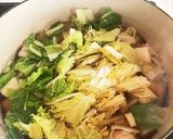 鶏団子と白菜のあったかスープ 春雨入り作り方3写真