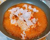 赤からの豚ニラ豆腐煮作り方4写真