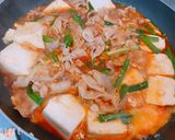 赤からの豚ニラ豆腐煮作り方6写真