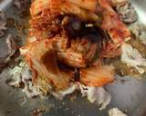 豚キムチ焼きそば(無水鍋QC使用)作り方3写真